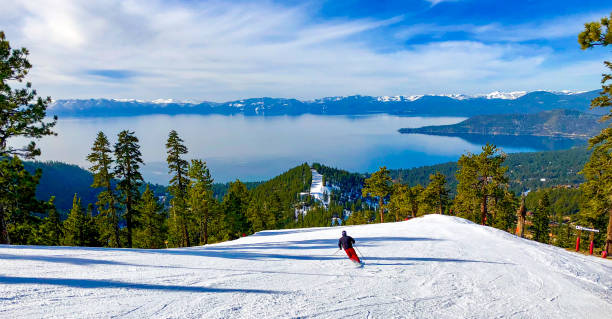 Skiing at Tahoe